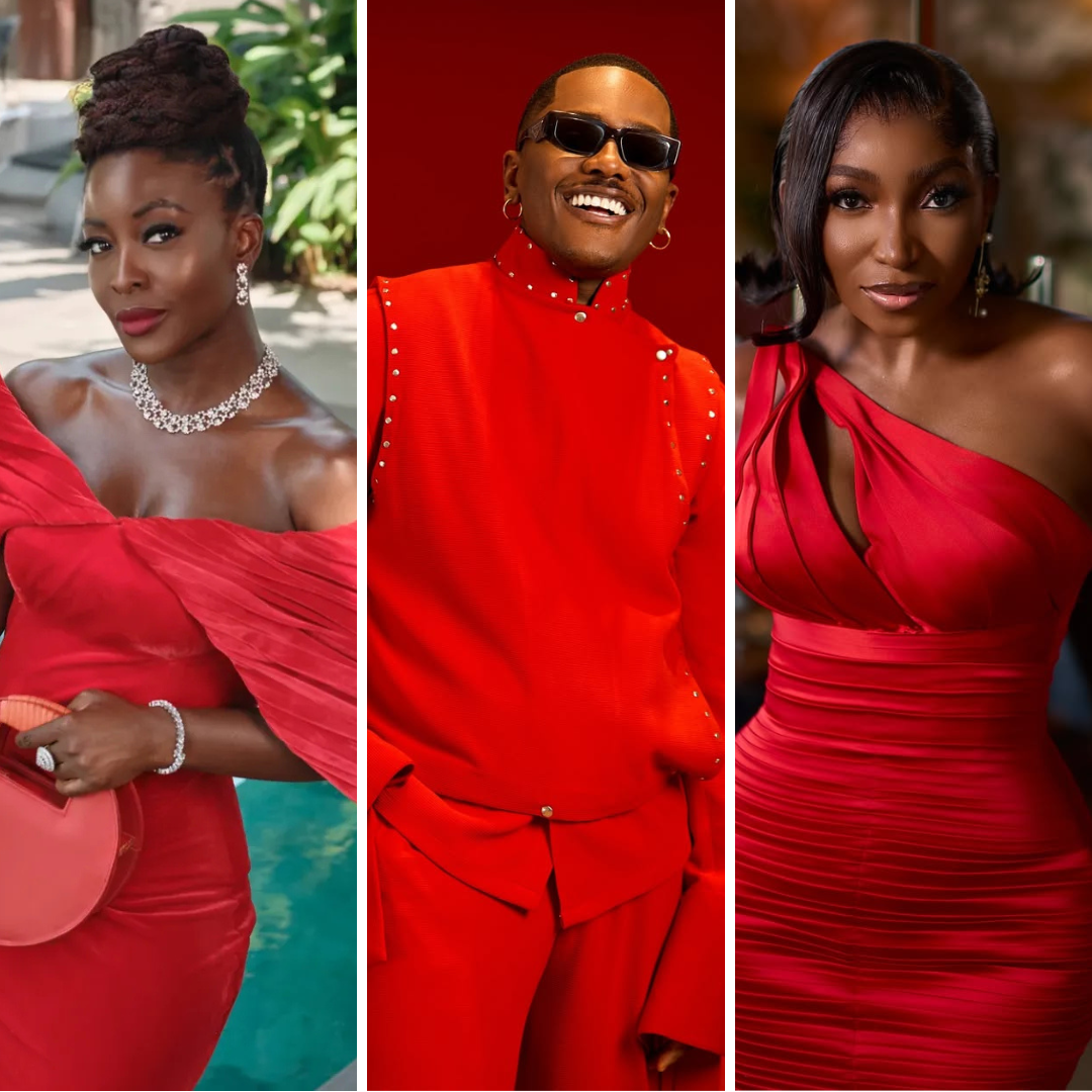 Amazing! Nollywood Stars Rock Bold Red Looks at the "Red Circle" Premiere (Photos)