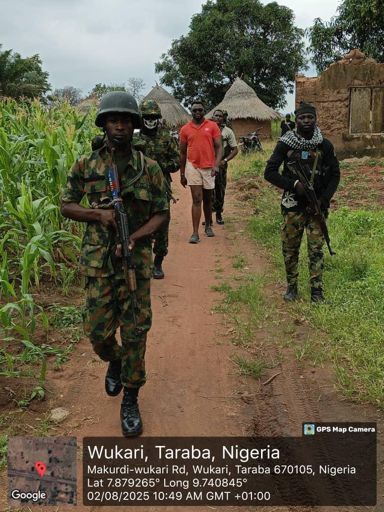 BREAKING: Troop Rescue Abducted Lecturer In Taraba (PHOTOS)