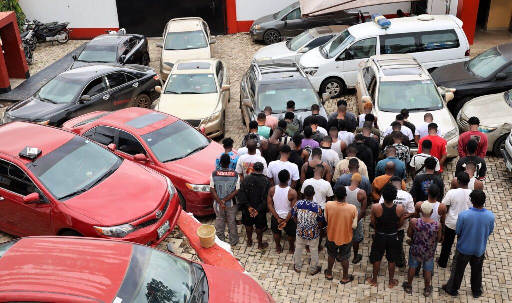 EFCC Apprehend 55 Suspected Internet Fraudsters in Ogun