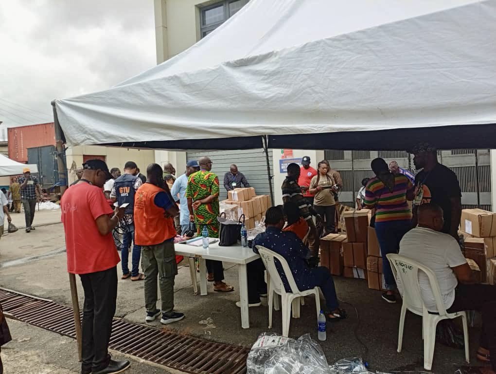 PHOTO NEWS: INEC Receives Sensitive Materials for Edo Bye-Elections