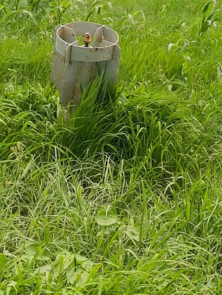 BREAKING: Police Uncover Bomb on Farmland in Borno (PHOTOS)