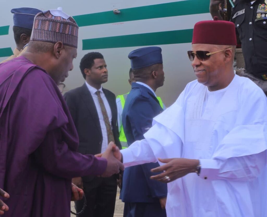 PHOTO: Shettima In Maiduguri For The Funeral Of Muhammad Manga