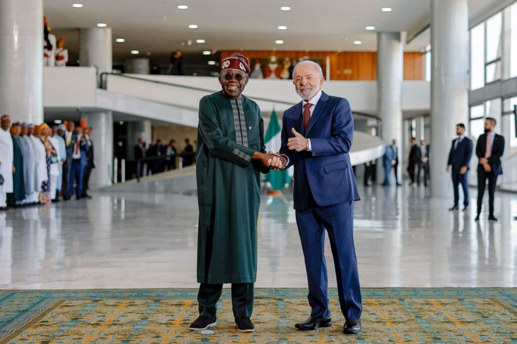 PHOTOS NEWS: Tinubu Meets Brazil’s President Lula in Brasilia