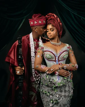 Nollywood Actress Daughter, Priscilla Ojo And Juma Jux Reveal Baby's Gender at Colorful Party