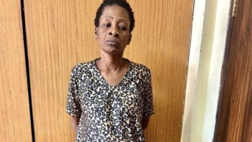 Widow Arrested For Using Fake Pregnancy To Traffic Cocaine In Lagos (PHOTOS)
