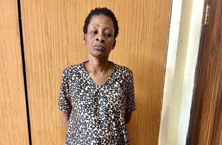 Widow Arrested For Using Fake Pregnancy To Traffic Cocaine In Lagos (PHOTOS)