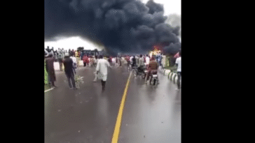Sad End: Many Confirmed Dead As Tanker Explosion Rocks Kaduna (PHOTOS)
