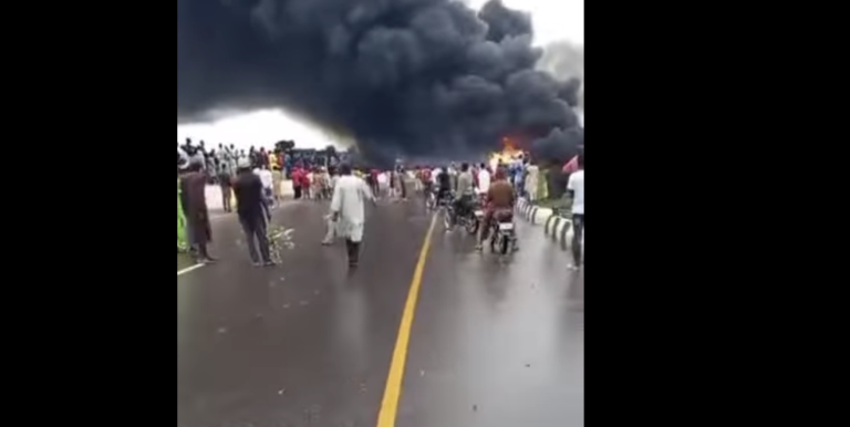 Sad End: Many Confirmed Dead As Tanker Explosion Rocks Kaduna (PHOTOS)