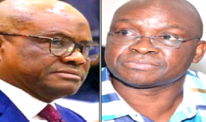 2027 Election: Wike, Fayose, Adebutu Incur Wrath Of PDP Pro-Jonathan Big Shots For Endorsing Tinubu