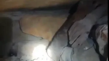 Big Story: How Man Rescued Alive As Three-Storey Building Collapses In Abuja