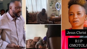 Actor Odunlade Adekola Pays Condolence Visit To Omotola Odunsi’s family