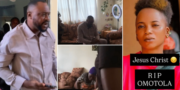Actor Odunlade Adekola Pays Condolence Visit To Omotola Odunsi’s family