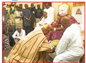 BREAKING: NIMR DG Conferred With Balogun Of Ilara Kingdom