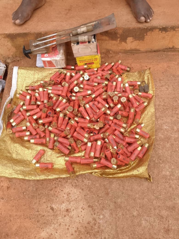 Police Arrest 65-year-old Arms Dealer, Recover Over 1000 Rounds Live Ammunition