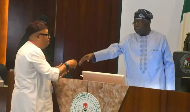 Tinubu Swears In Nnanna Uzor-Kalu As NASC 12th Commissioner