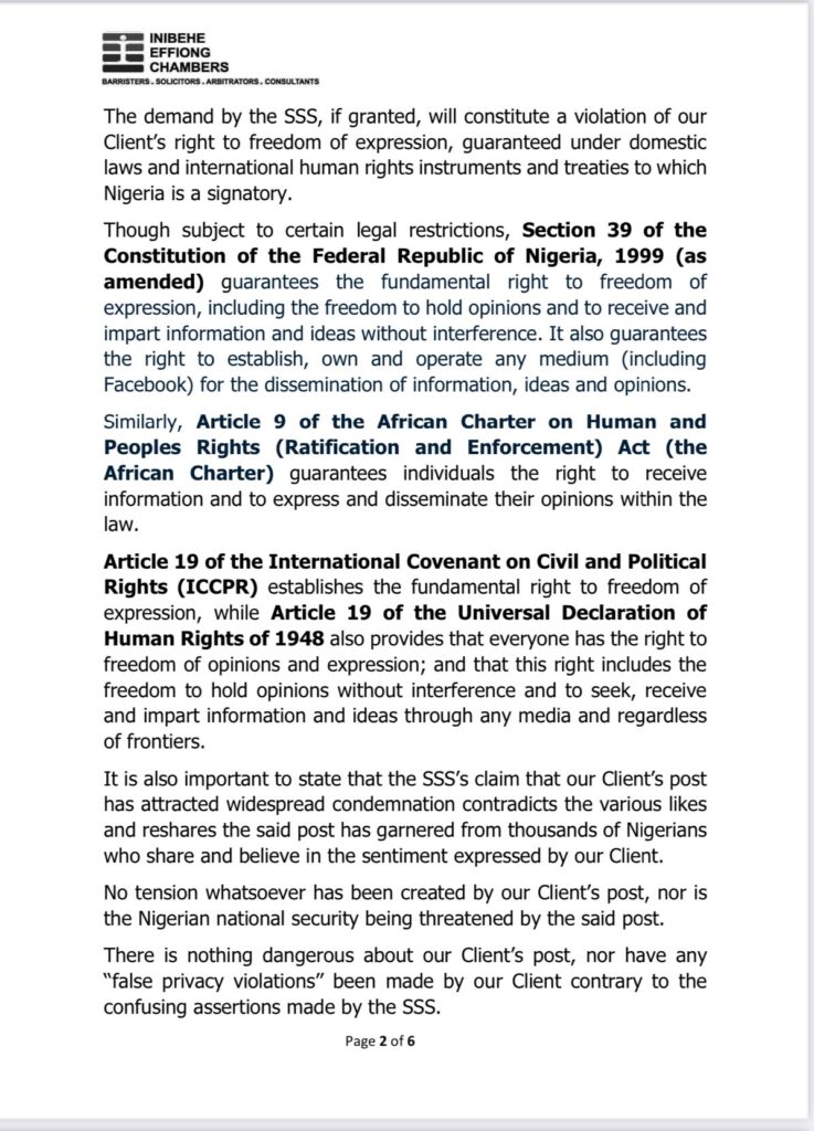 Sowore’s Lawyers Urge Meta to Reject DSS Demand to Ban Facebook Account