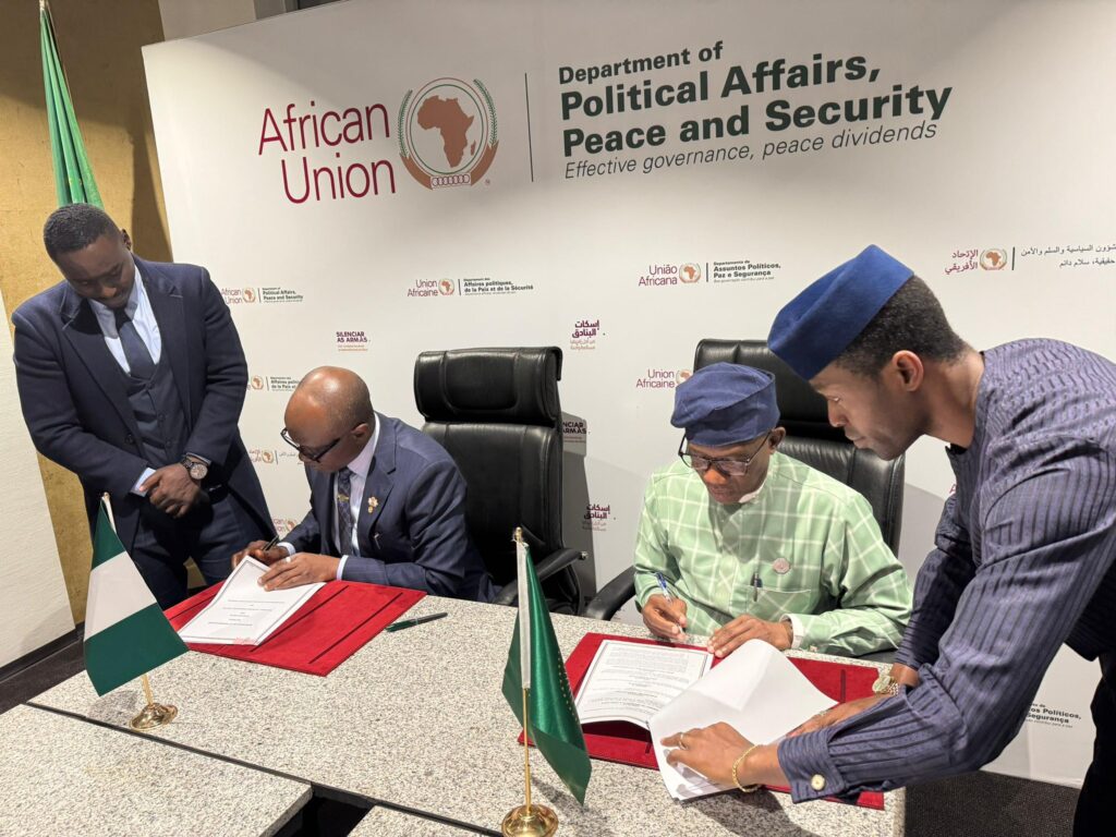 African Union Commission And FG Sign Landmark MOU To Combat Terrorism