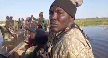 PHOTOS: Nigerian Military Airstrikes Eliminates Scores Of ISWAP Fighters In Lake Chad