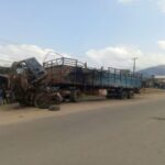 PHOTOS: Passengers Burnt Alive, Others Injured in Niger Road Accident