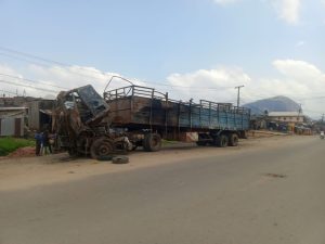 PHOTOS: Passengers Burnt Alive, Others Injured in Niger Road Accident