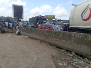 PHOTOS: Passengers Burnt Alive, Others Injured in Niger Road Accident