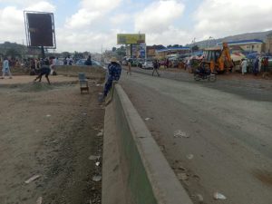 PHOTOS: Passengers Burnt Alive, Others Injured in Niger Road Accident