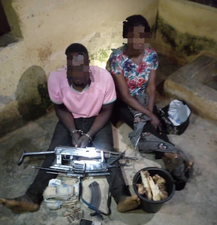 PHOTOS: JTF Troop Nabs Notorious Cattle Rustlers, Recover Arms In Plateau