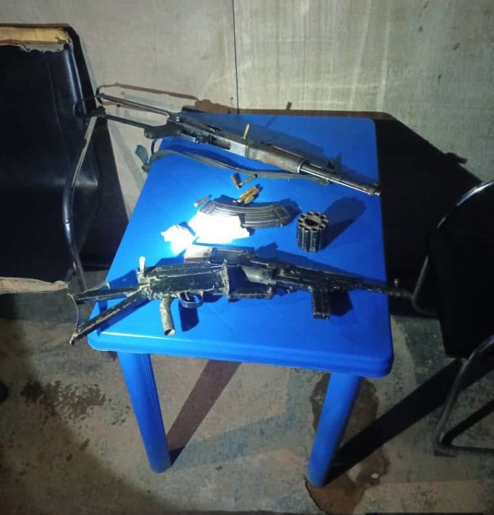 PHOTOS: JTF Troop Nabs Notorious Cattle Rustlers, Recover Arms In Plateau
