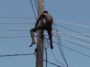 Tragedy: Police Rescue Man Who Climbed Electric Pole To Commit Suicide
