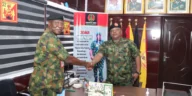 B.General Nicholas, New Army Commander Takes Over At 22 Armoured Brigade in Kwara