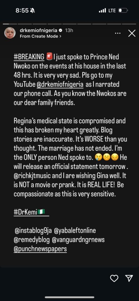BREAKING UPDATE: Ned Nwoko–Regina Daniels Clash — Fresh Details Emerge