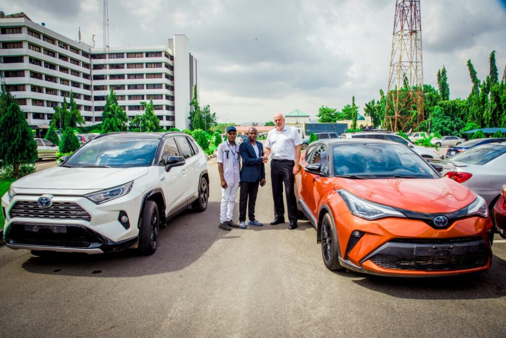 PHOTOS: Police Recover Two Cars Stolen From Netherlands And Shipped To Nigeria