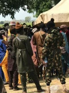 BREAKING: Bandits Finally Agree To Stop Attacks In 5 Katsina LGAs After Dialogue (PHOTOS)