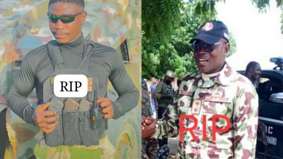 JUST-IN: Boko Haram Ambush Army Convoy In Borno, Kill Two Senior Officers, Others (PHOTOS)
