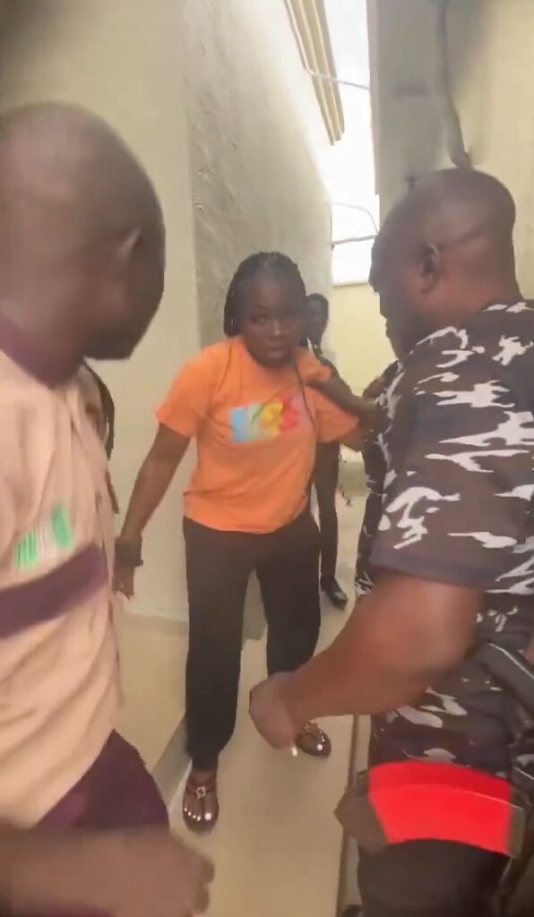 Young Lady Caught on Camera After Swapping Elderly Man’s ATM Card (VIDEO)