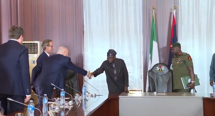 President Tinubu Hosts Bestseller Foundation team at Aso Villa