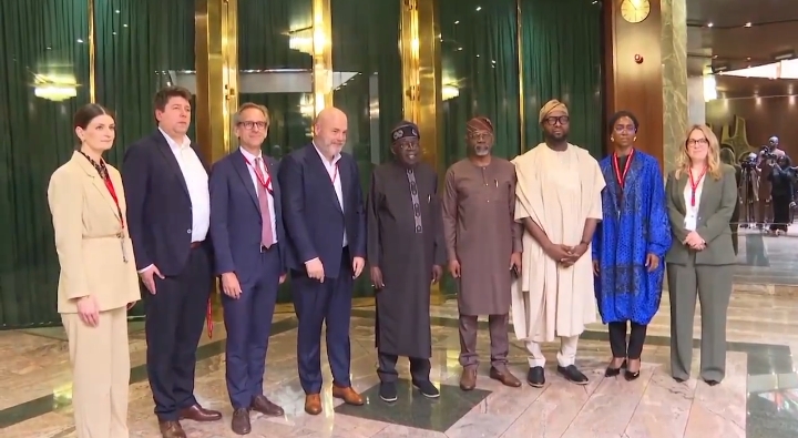 President Tinubu Hosts Bestseller Foundation team at Aso Villa