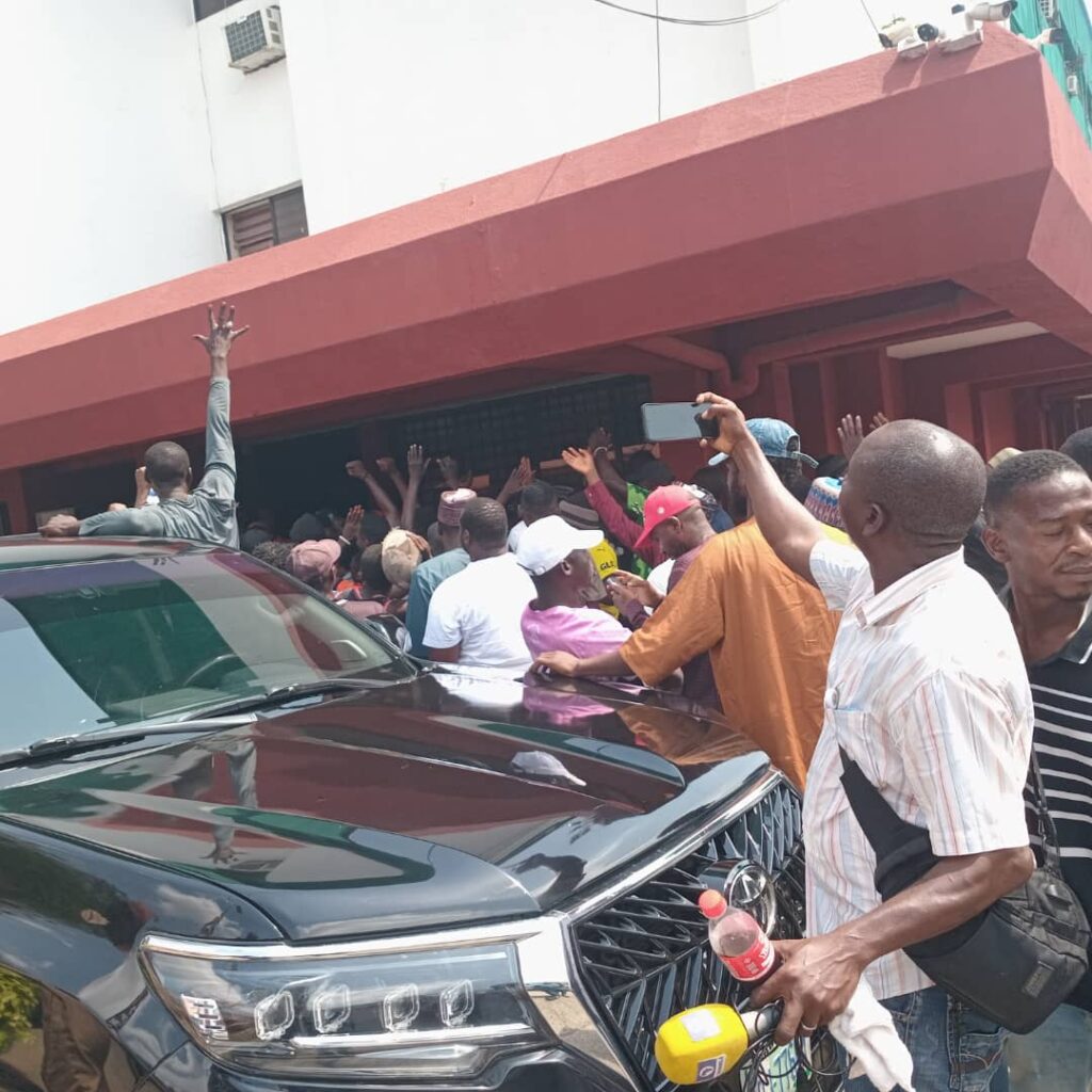 Tension: Heavy Security Presence As PDP Factional Crisis Deepens