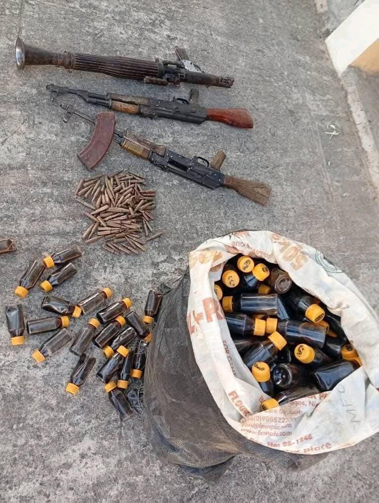 PHOTOS: Security Forces Intercept Gunrunner in Gusau Smuggling Arms to Dansadau