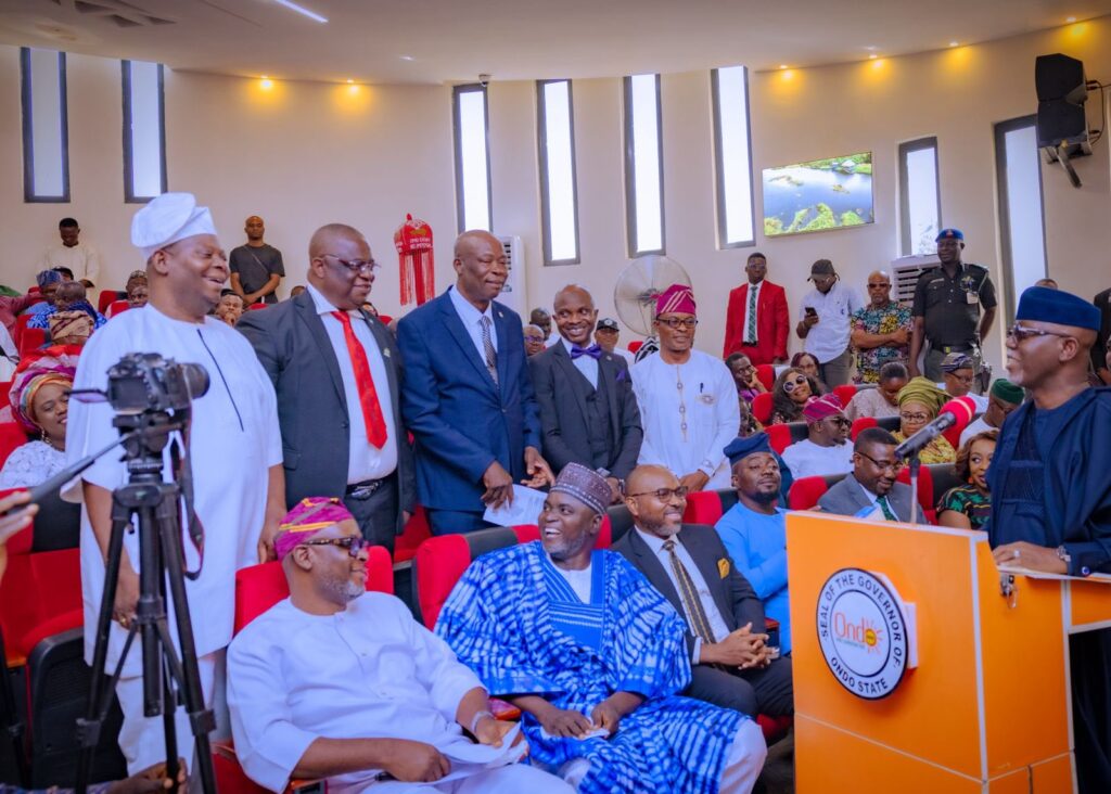 Aiyedatiwa Swears In Special Advisers, DG PPIMU, Inaugurates Ondo State Law Commission