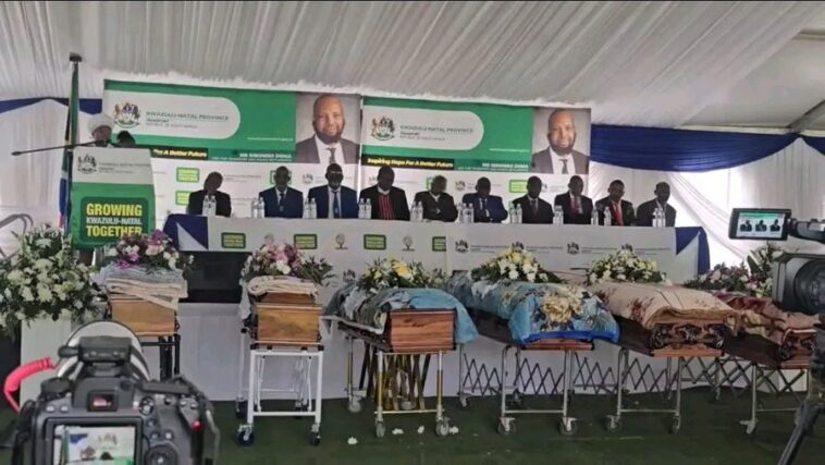 JUST-IN: Six Members Of Gumede Family Laid To Rest After N2 Tragedy