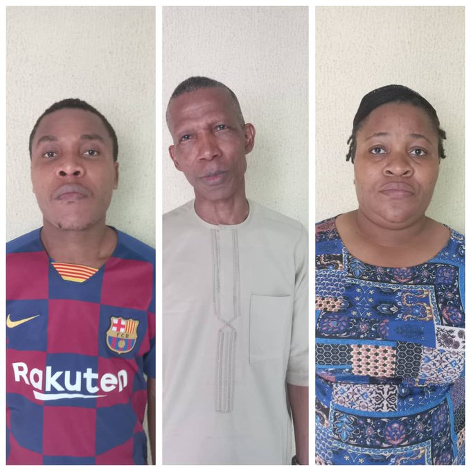 EFCC Arraigns Three for Allegedly Defrauding UBOTEX Limited in Uyo (PHOTO)