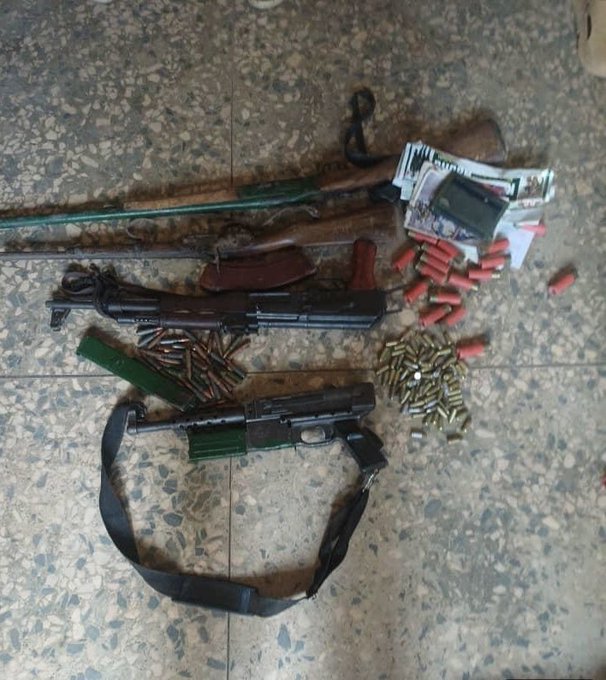 Special Operations Forces (SOF) Recover Arms, Ammunition In Raid On Foshoron Village, Plateau (PHOTOS)