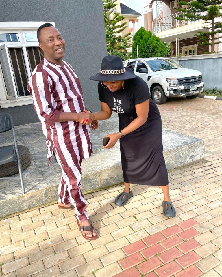 After Soludo’s Victory: AAC Guber Candidate Holds Surprise Meeting With Sowore (PHOTOS)