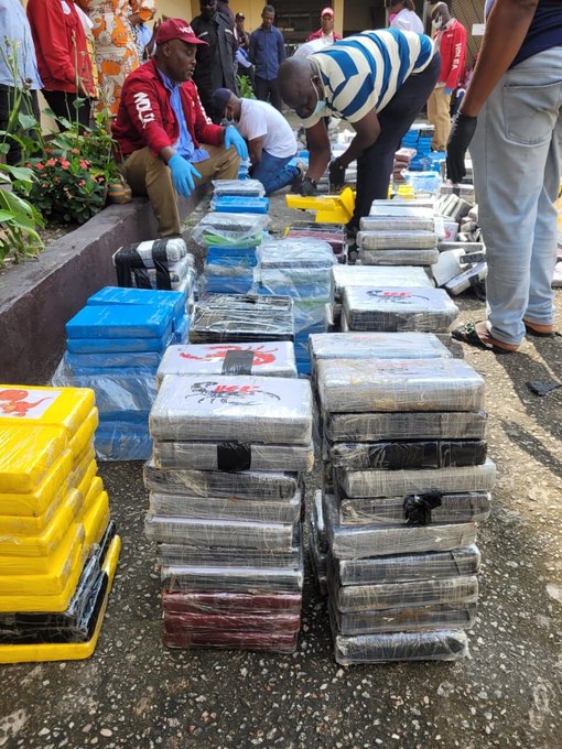 1000 kg Cocaine Seizure at Lagos Port As NDLEA Teams Up With US & UK to Dismantle Cartel