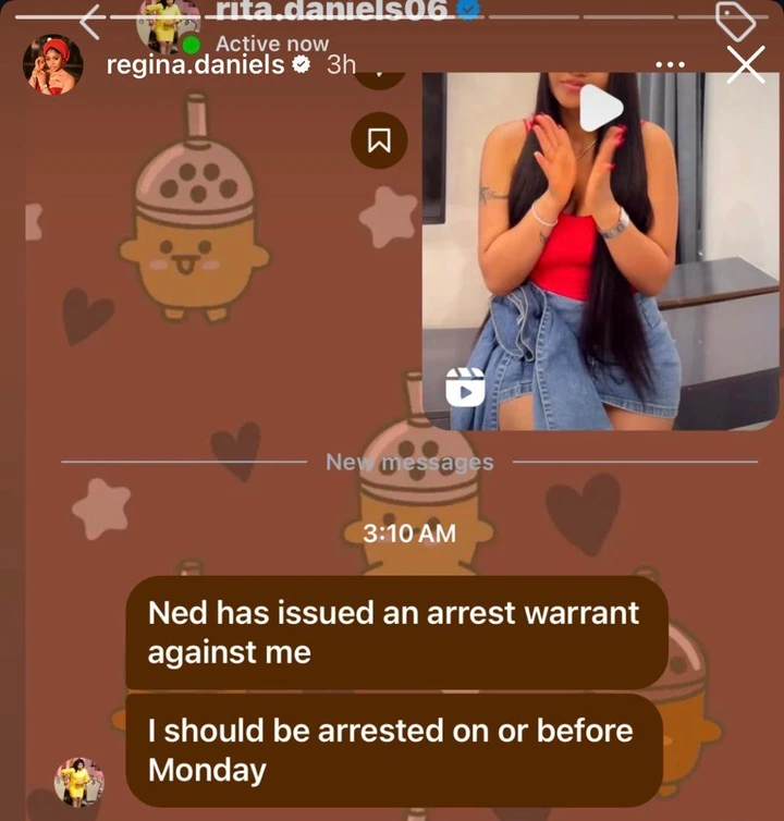 BREAKING: Regina Daniels’ Mother, Rita, Alleges Ned Nwoko Issued Arrest Warrant Against Her