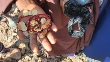 Woman Returns Home After 15 Years, Unearths Gold She Buried While Fleeing Boko Haram In Borno