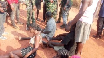 Nigerian Army Rescue 14 Kidnapped Victims At Orokam Forest In Benue