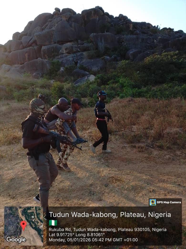 Nigerian Army Rescue Retired Colonel Abducted In Plateau (PHOTOS)