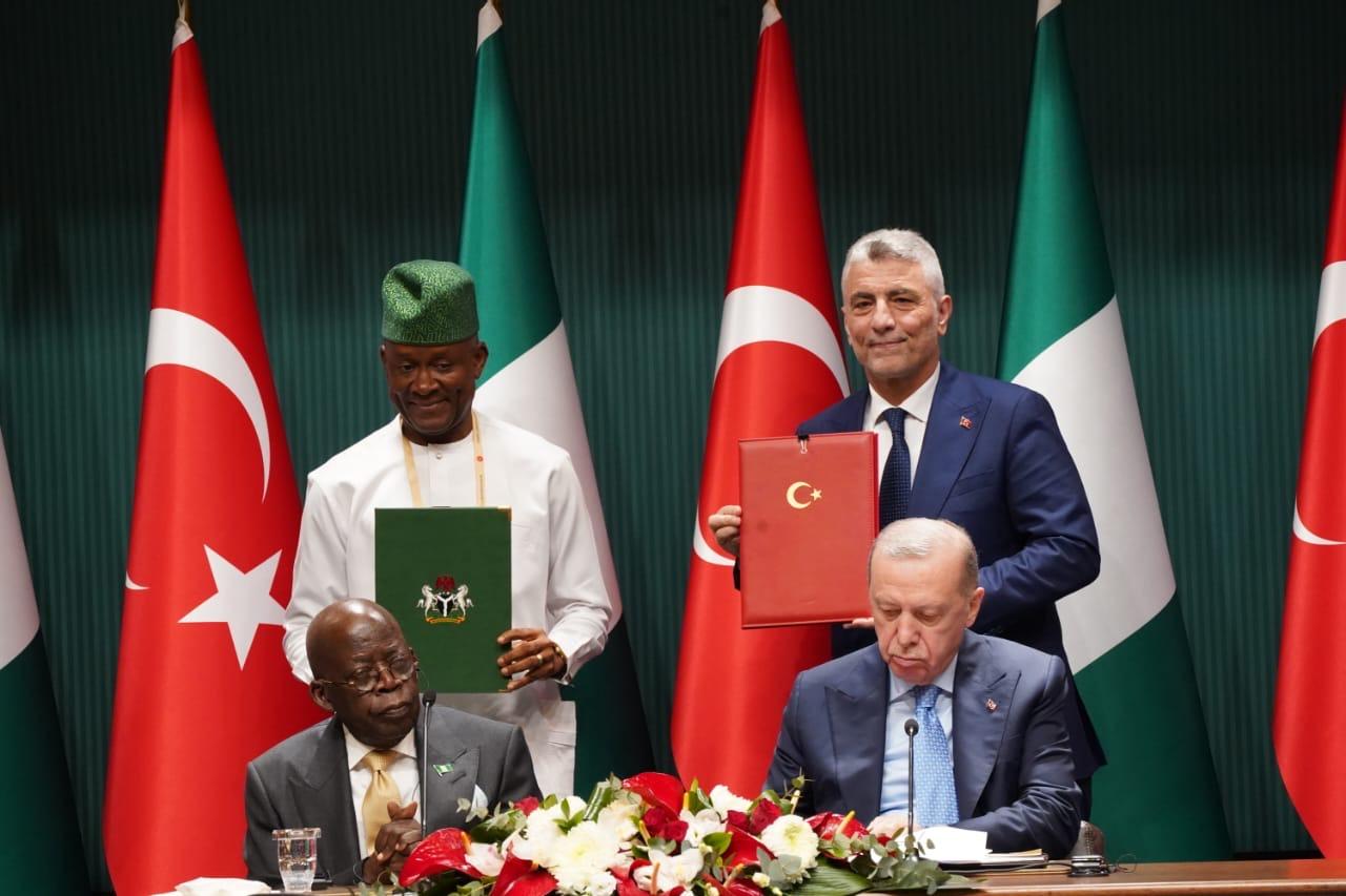 Nigeria, Türkiye Target $5bn Trade Volume as Tinubu, Erdogan Sign 9 Agreement